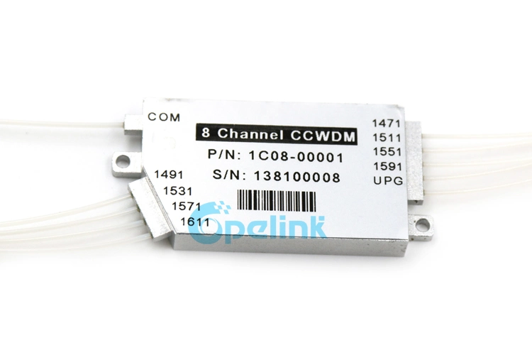 Good Price 8CH Optical Ccwdm Module, Fiber Optic Ccwdm Mux Demux with High Quality