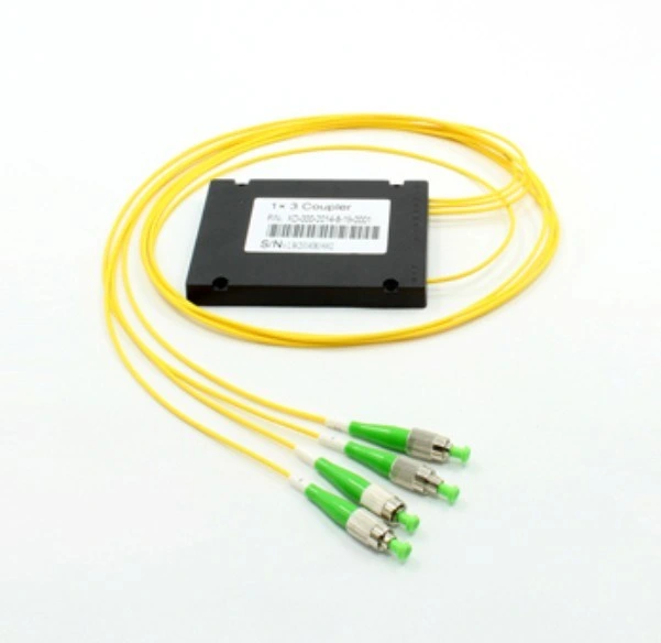 1*3 Fiber Optic Fbt Coupler in ABS Cassette