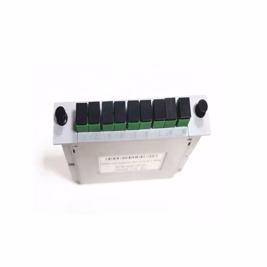 Accoppiatore splitter PLC tipo splitter Sc APC Upc a cassetta per fibra ottica FTTH